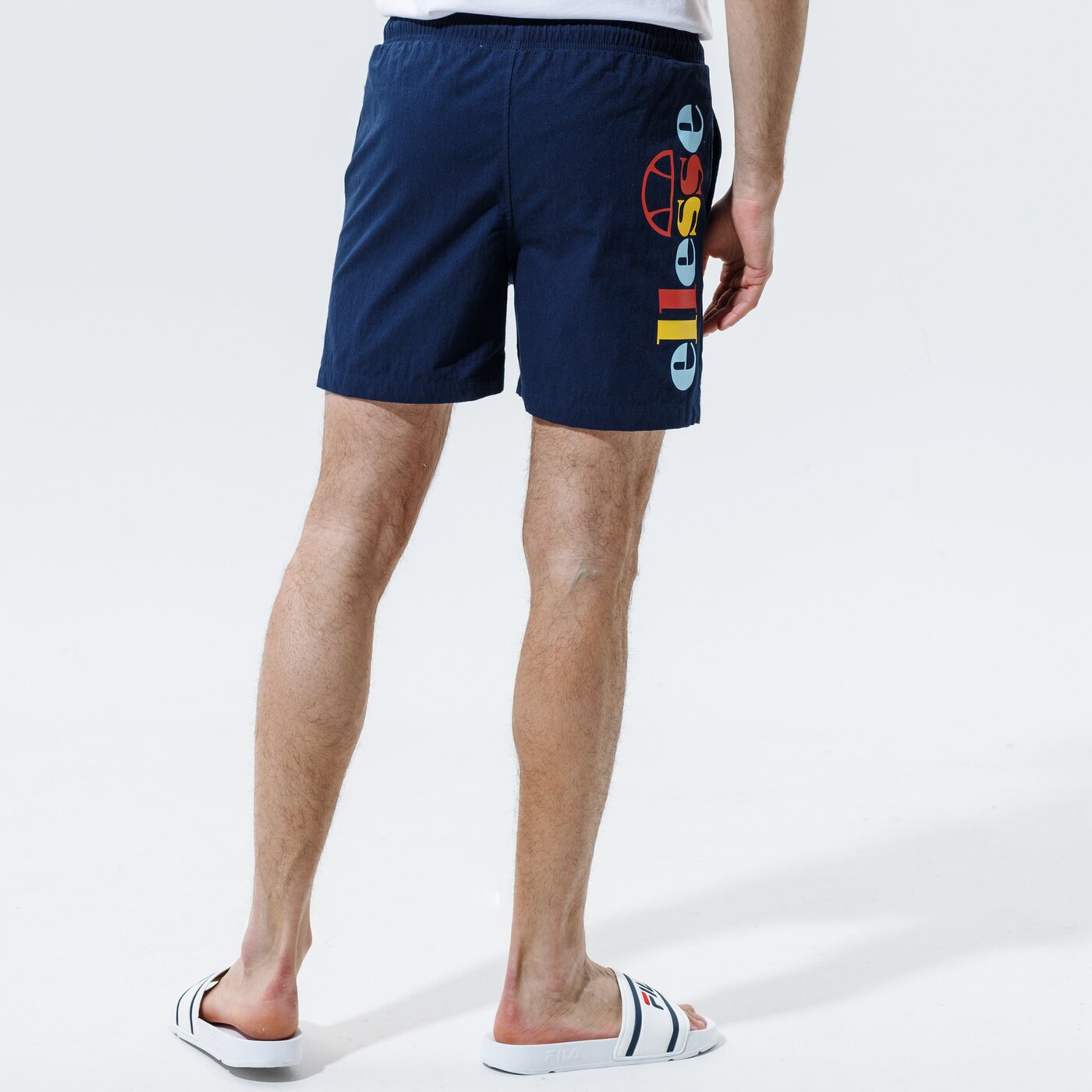 Мъжки къси панталони ELLESSE ШОРТИ HUGU NAVY she09977429 цвят тъмносин