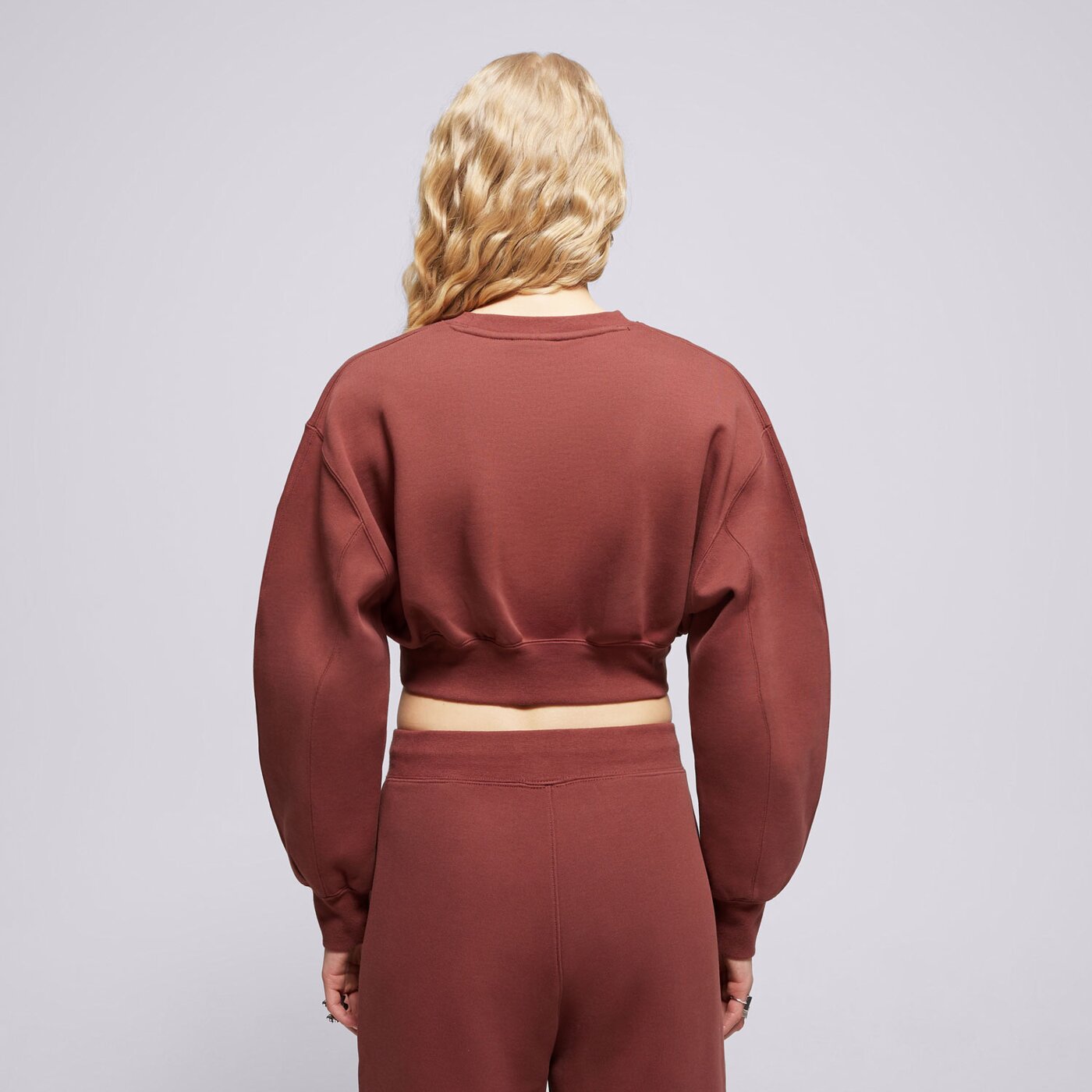 Дамски суичър JORDAN СУИТЧЪР FLT FLC NOV ТОП 24 fv7152-231 цвят кафяв