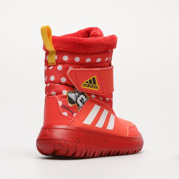 Детски зимни обувки ADIDAS WINTERPLAY MINNIE I ig7191 цвят червен