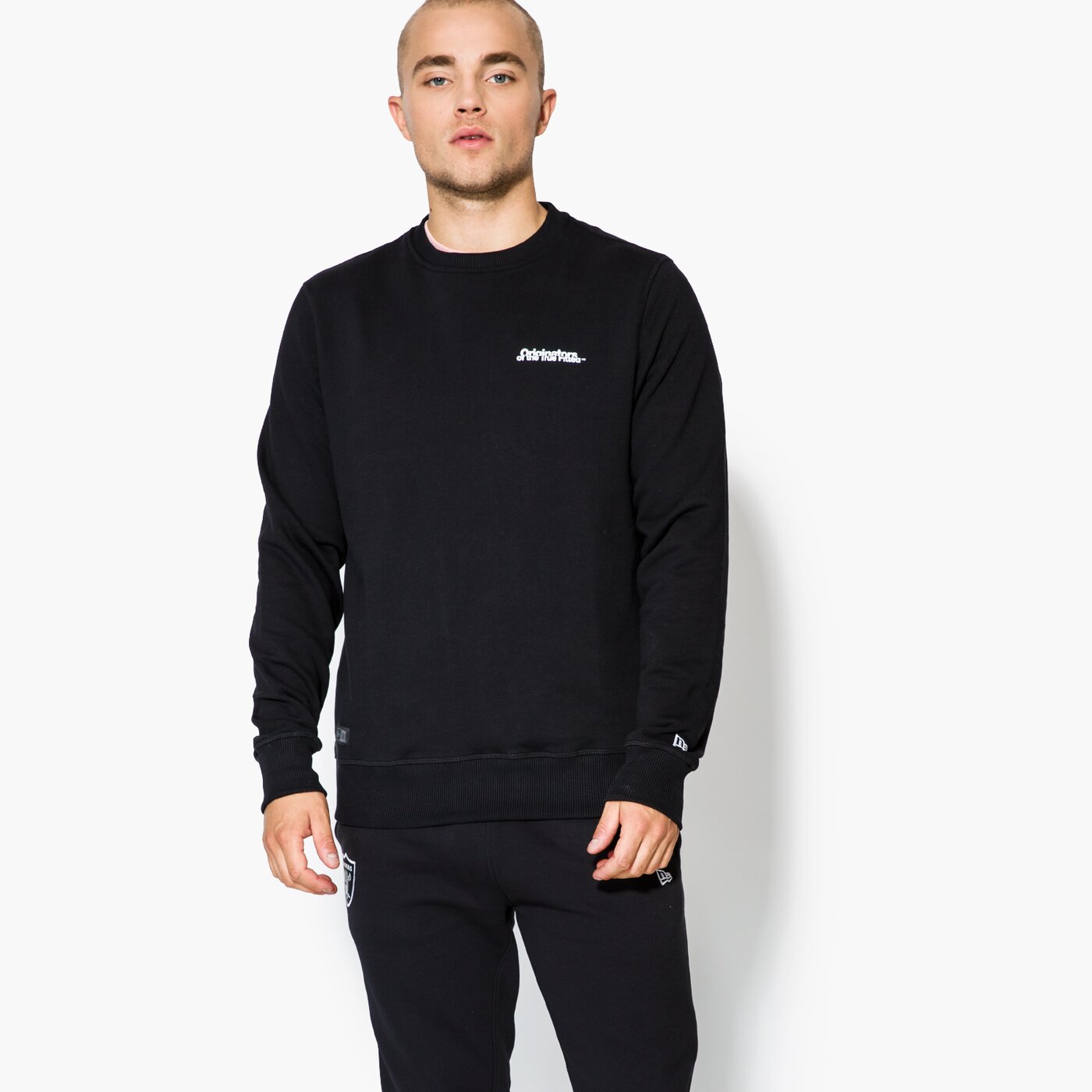 Мъжки суичър NEW ERA СУИТЧЪР ORIGINATORS CREW NECK NE BLK 11459494 цвят черен