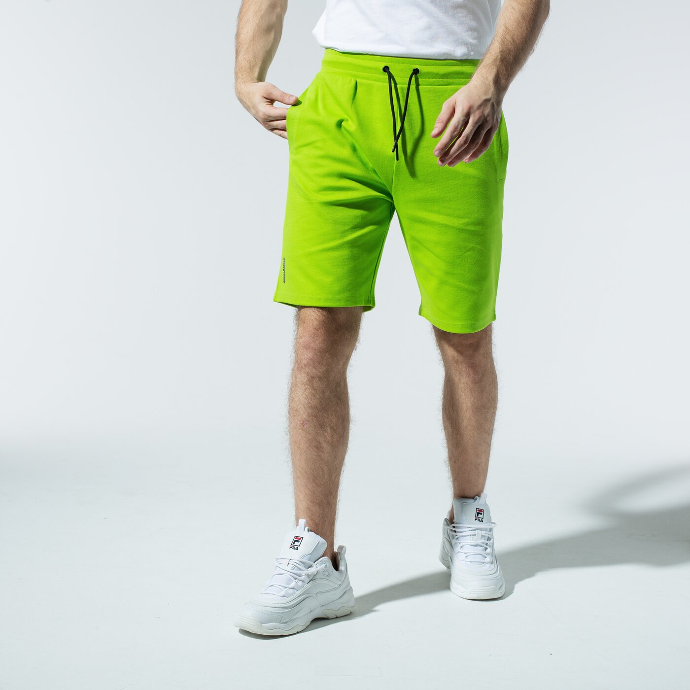 Мъжки къси панталони HAHA66 ШОРТИ ELASTIC SHORTS ha120szm84004 цвят зелен