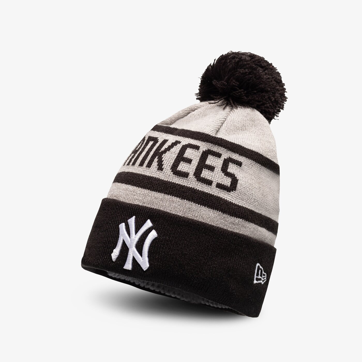 Мъжка зимна шапка NEW ERA ШАПКА JAKE BEANIE NYY GRH NEW YORK YANKEES HGROTC 60285002 цвят сив