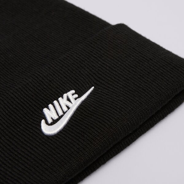 Дамска зимна шапка NIKE ШАПКА U NK PEAK BEANIE TC FUT F24 L hf0186-010 цвят черен