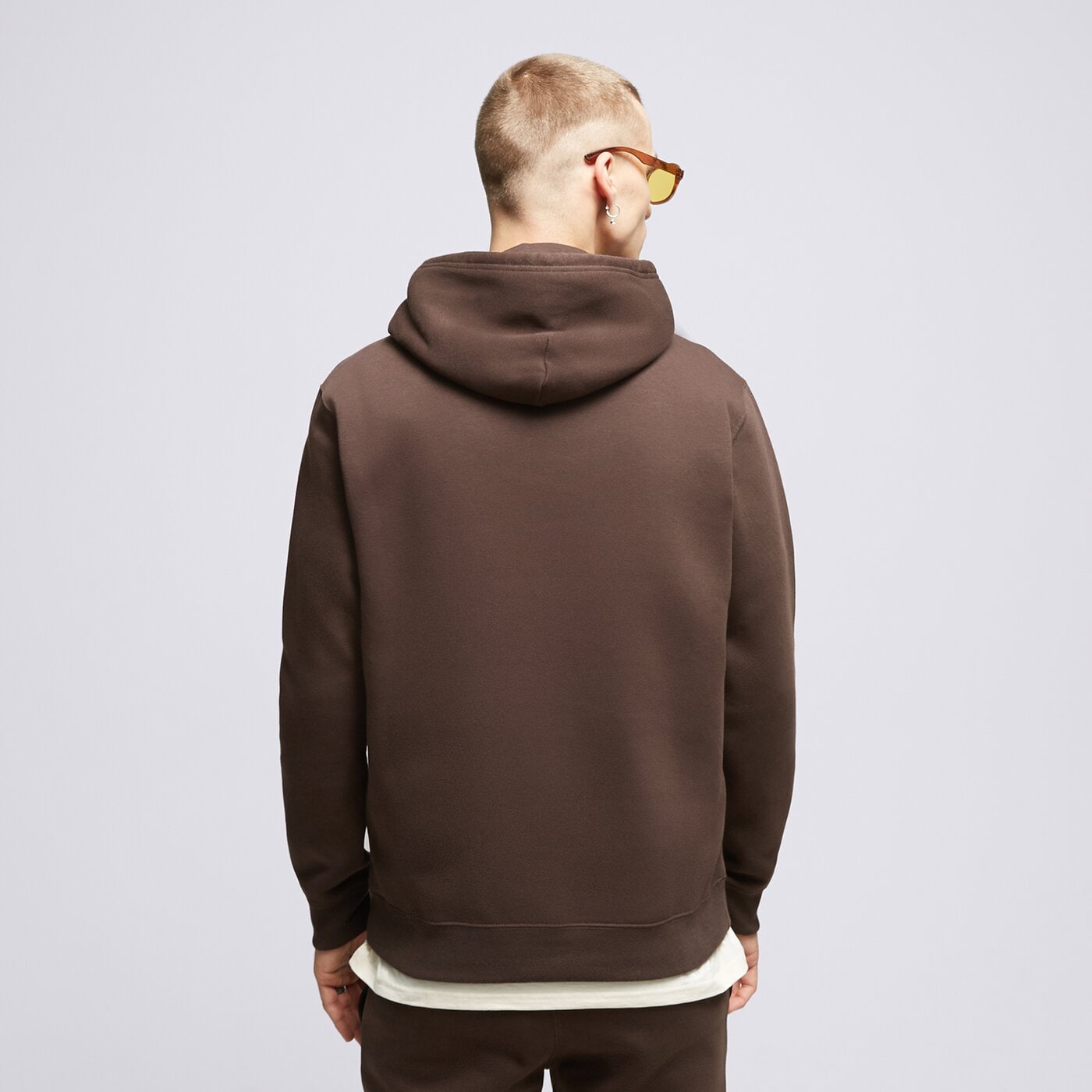 Мъжки суичър CHAMPION СУИТЧЪР С КАЧУЛКА HOODED SWEATSHIRT 219208ms548 цвят кафяв