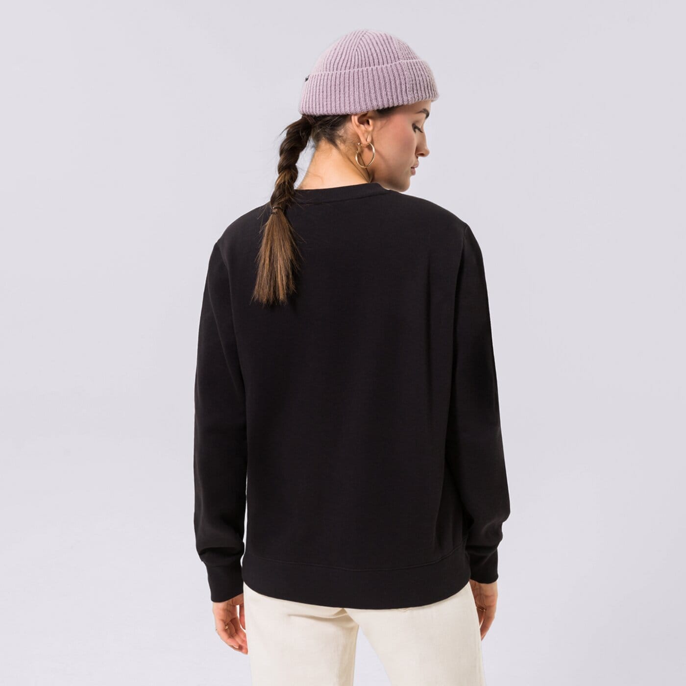 Дамски суичър CHAMPION СУИТЧЪР CREWNECK SWEATSHIRT 115391kk001 цвят черен