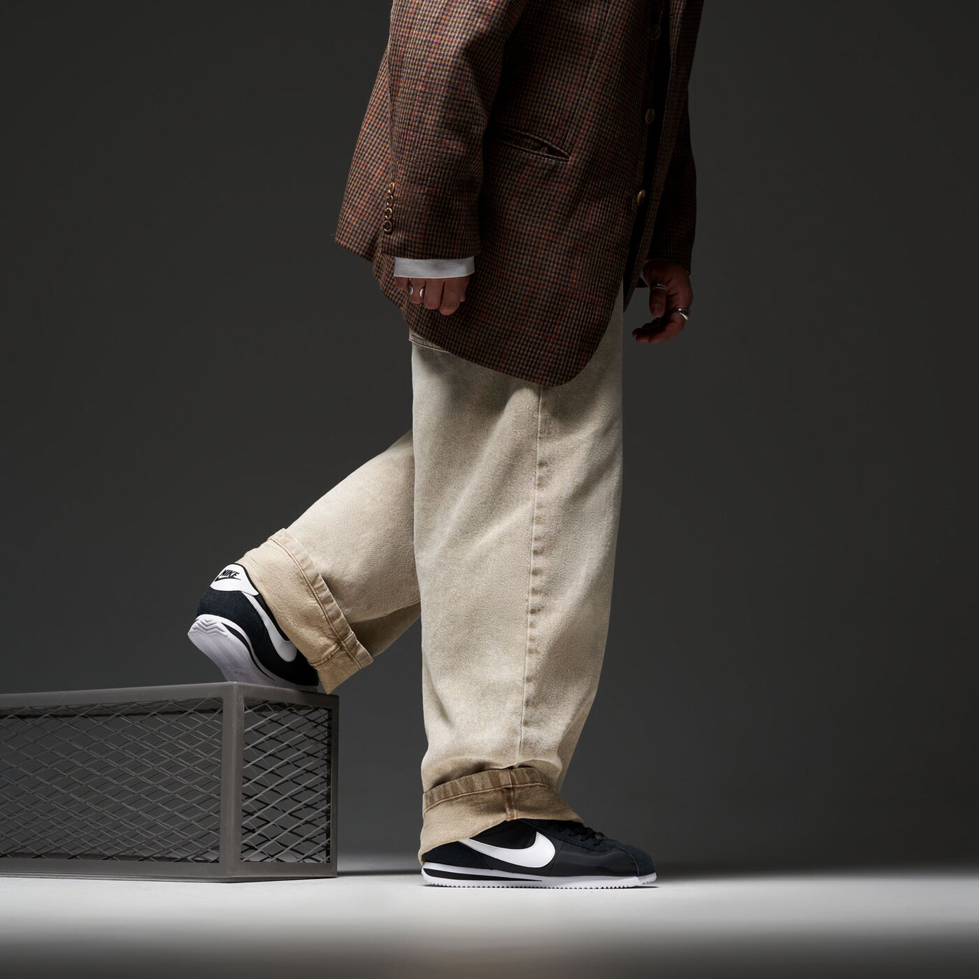 Мъжки маратонки NIKE CORTEZ TEXTILE hf0263-001 цвят черен