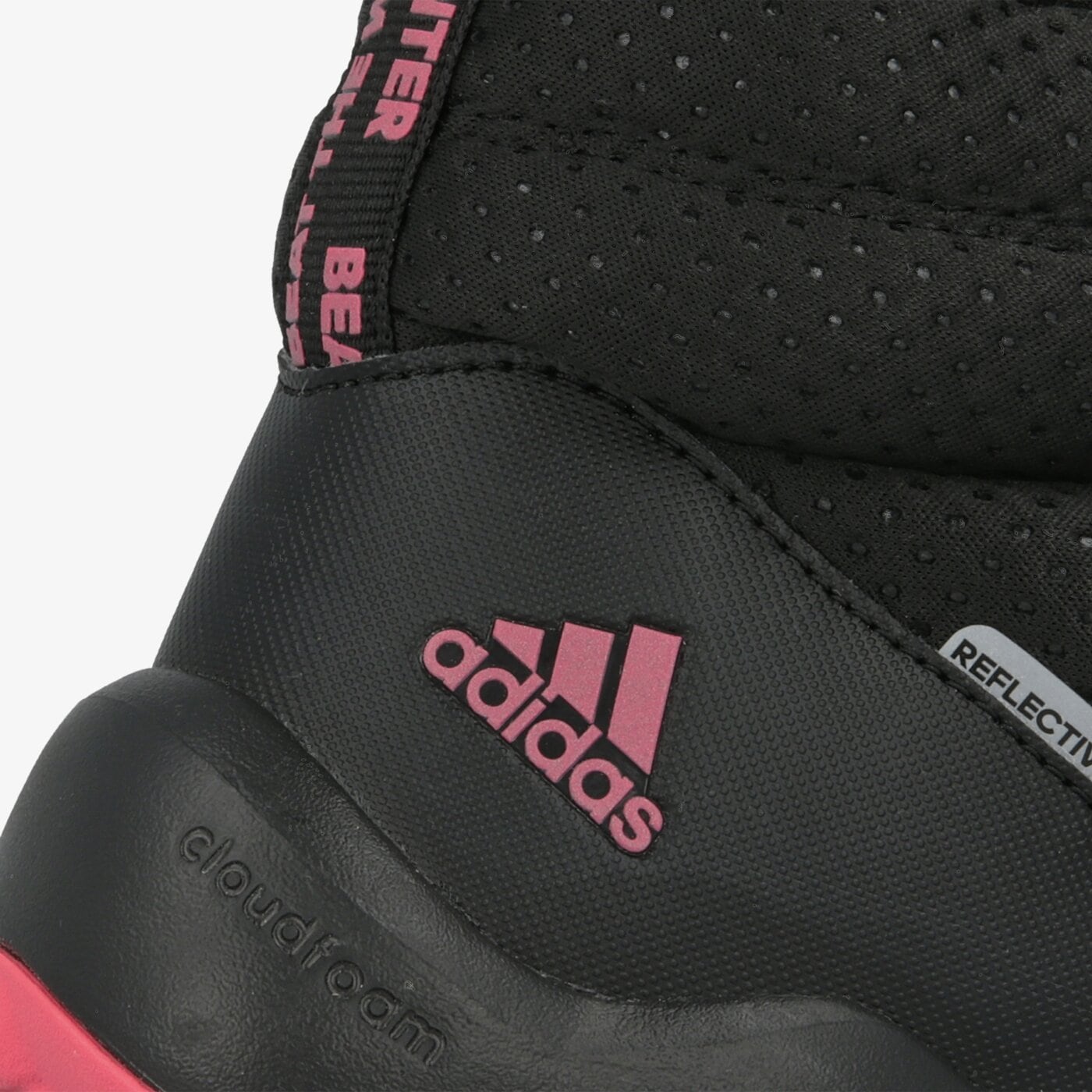 Детски зимни обувки ADIDAS RAPIDASNOW C ee6172 цвят черен