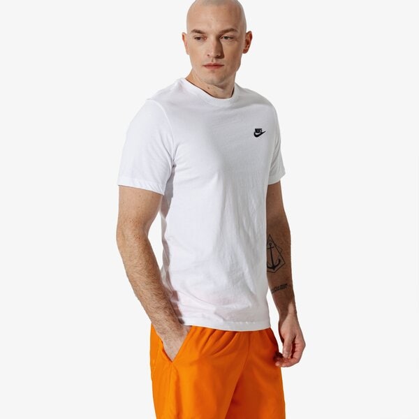 Мъжка тениска NIKE ТЕНИСКА SPORTSWEAR CLUB ar4997-101 цвят бял