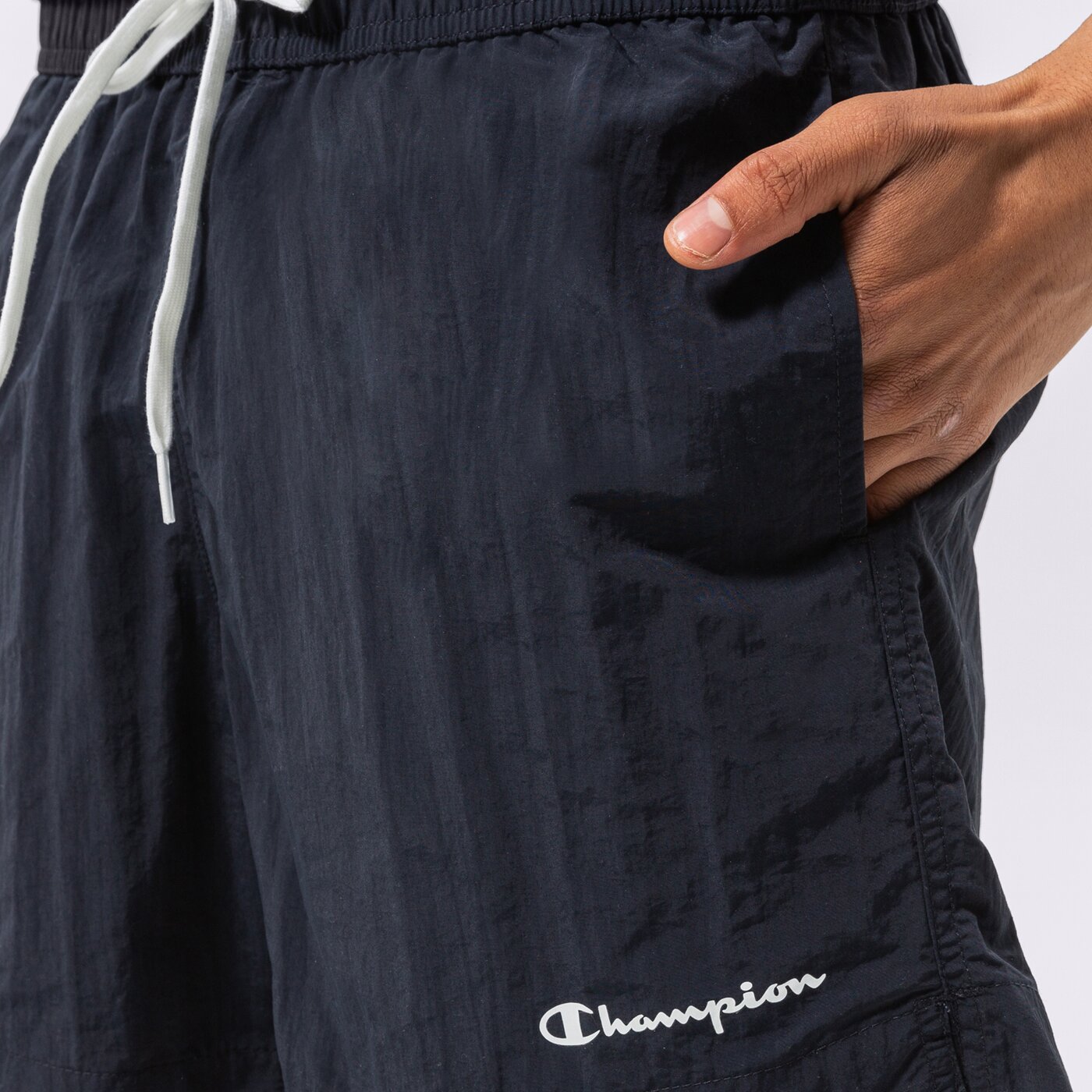 Мъжки къси панталони CHAMPION ШОРТИ BEACHSHORT 216069bs517 цвят тъмносин