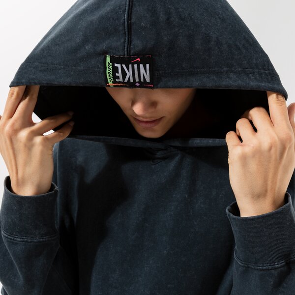 Дамски суичър NIKE СУИТЧЪР С КАЧУЛКА W NSW WASH HOODIE cz9854-010 цвят черен