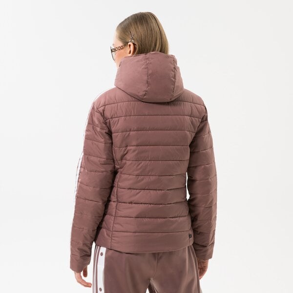 Дамско зимно яке ADIDAS ЯКЕ SLIM JACKET hk5250 цвят кафяв