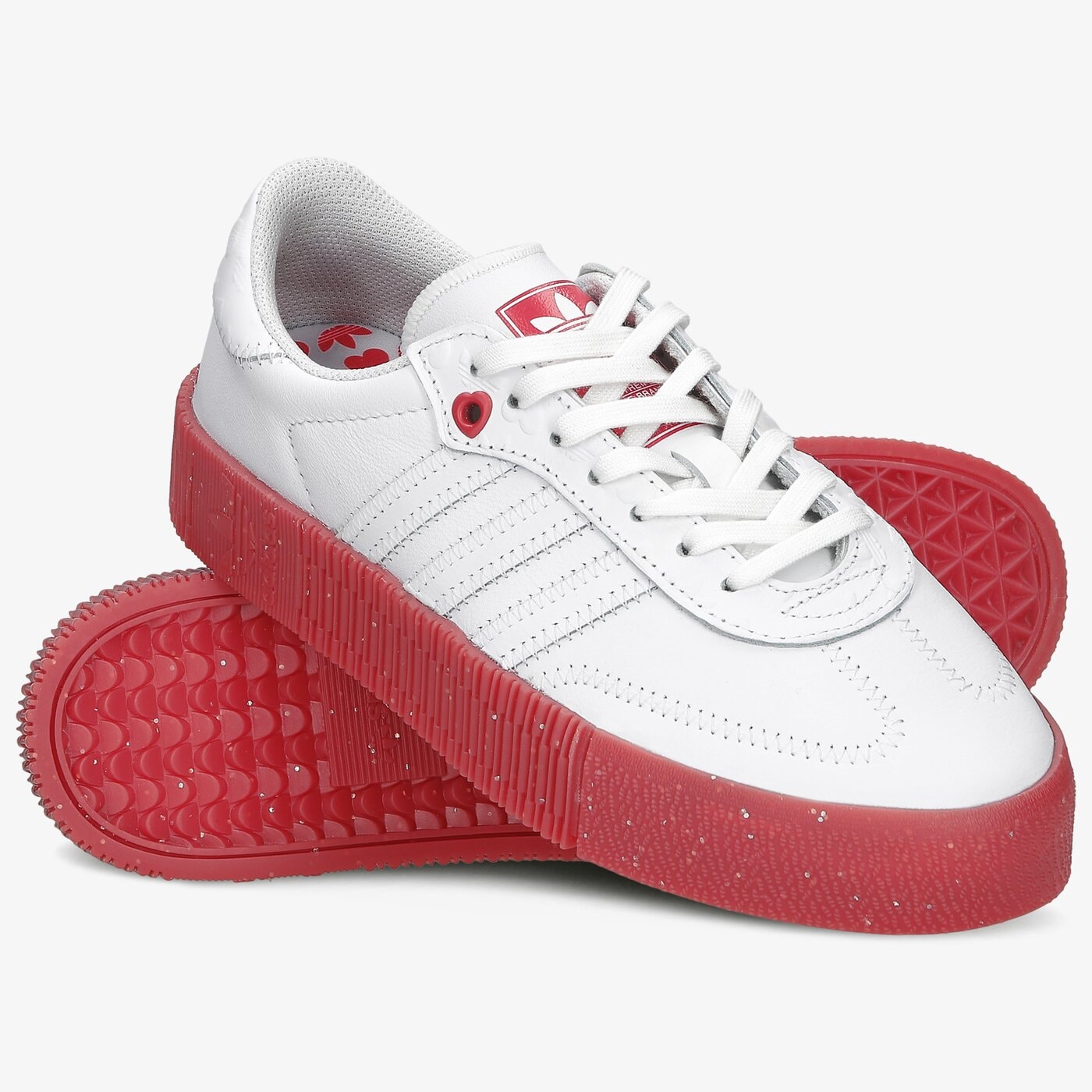 Дамски маратонки ADIDAS SAMBAROSE W fz1831 цвят бял