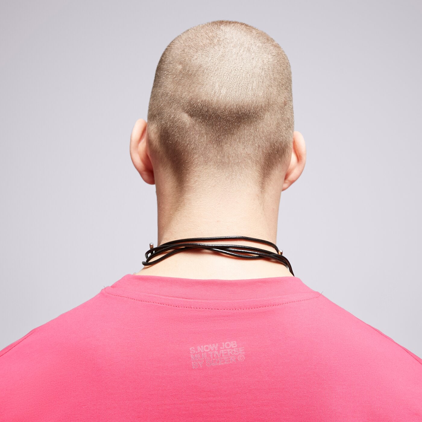 Мъжка тениска S.NOW JOB SIZEER ТЕНИСКА "NOT MY DAY" MAGENTA si323tsu54001 цвят розов