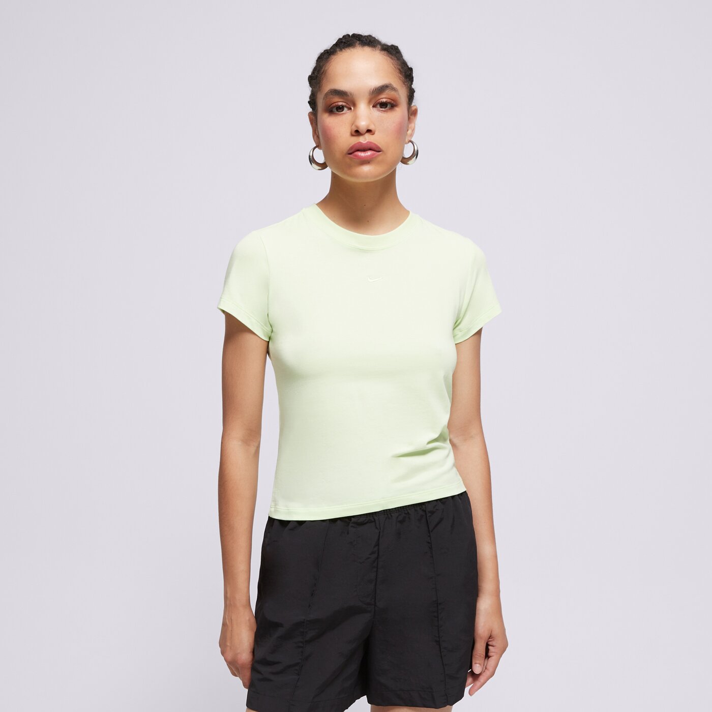 Дамска тениска NIKE ТЕНИСКА W NSW NK CHLL KNT MD CRP fv5508-360 цвят зелен