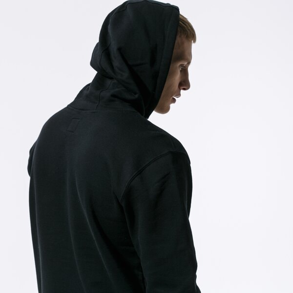 Мъжки суичър VANS СУИТЧЪР С КАЧУЛКА VANS CLASSIC PO HOODIE II BLACK/WHITE vn0a456by281 цвят черен