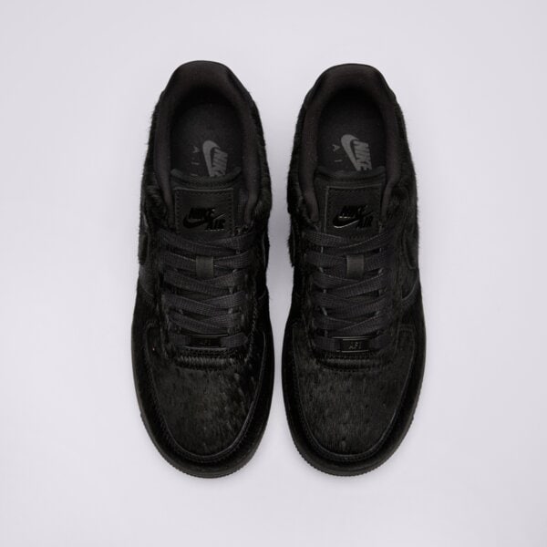 Дамски маратонки NIKE WMNS AIR FORCE 1 '07 PONY HAIR ii7398-001 цвят черен