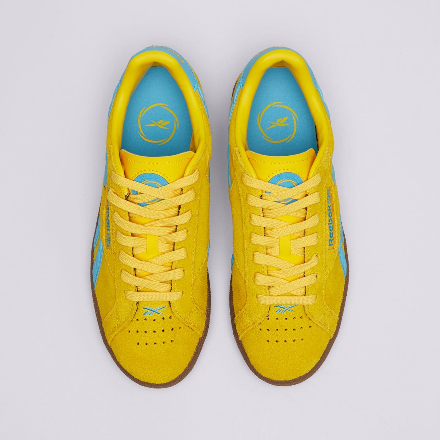 Дамски маратонки REEBOK CLUB C GROUNDS UK 100229525 цвят жълт