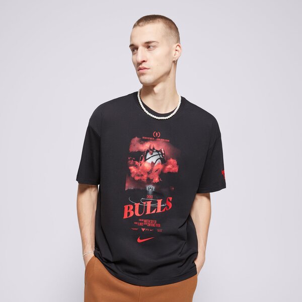 Мъжка тениска NIKE ТЕНИСКА CHI M NK CTS OGC HAL SS TEE hj2693-010 цвят черен