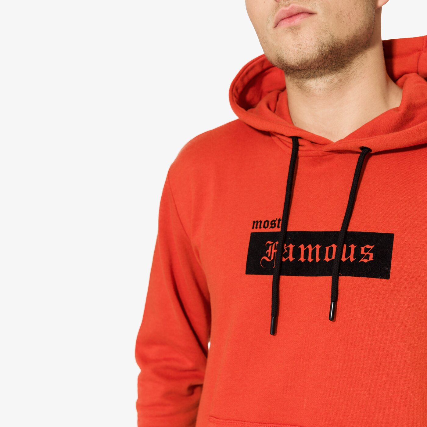 Мъжки суичър CONFRONT СУИТЧЪР TWIN cf37blm05001 цвят оранжев