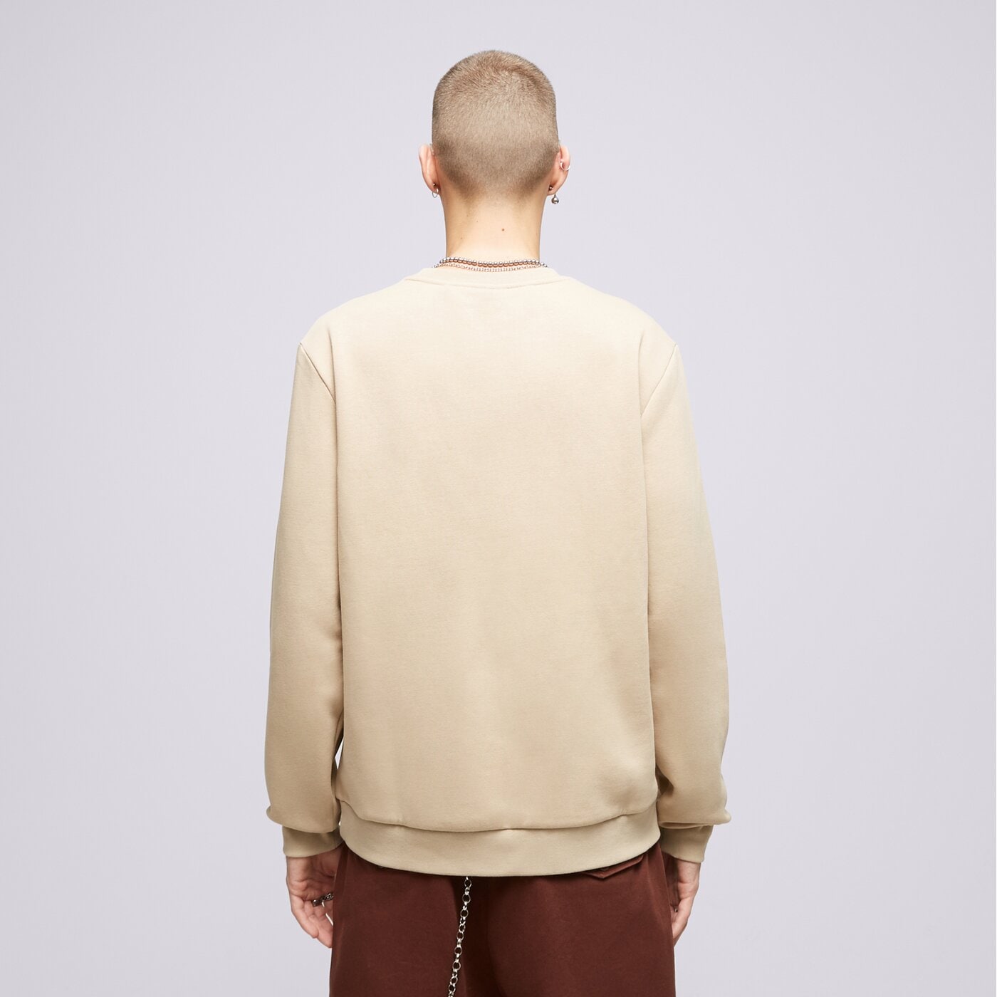 Мъжки суичър CONFRONT СУИТЧЪР ESSENTIAL CREW BEIGE cf323blm92001 цвят бежов