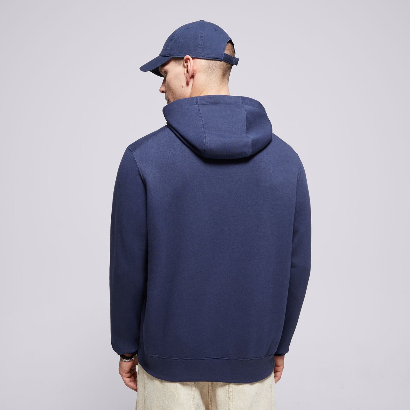 Мъжки суичър NIKE СУИТЧЪР С КАЧУЛКА MLB LOGO CLUB FLEECE HOOD BOSTON RED nkdk-44b-bq-ckx цвят тъмносин