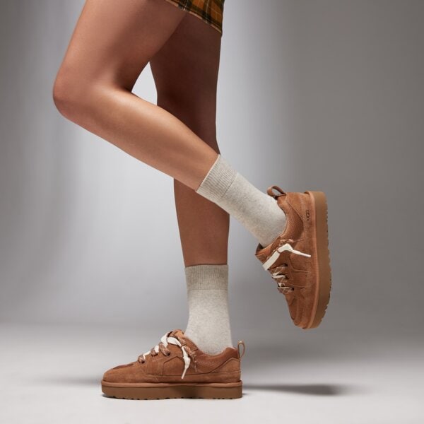 Дамски маратонки UGG W LO LOWMEL 1168890che цвят кафяв