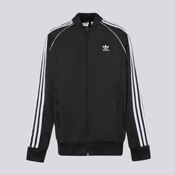 Детски суичър ADIDAS СУИТЧЪР СЪС ЗАКОПЧАВАНЕ S'STAR TТОП BLK/WHT B ix7628 цвят черен