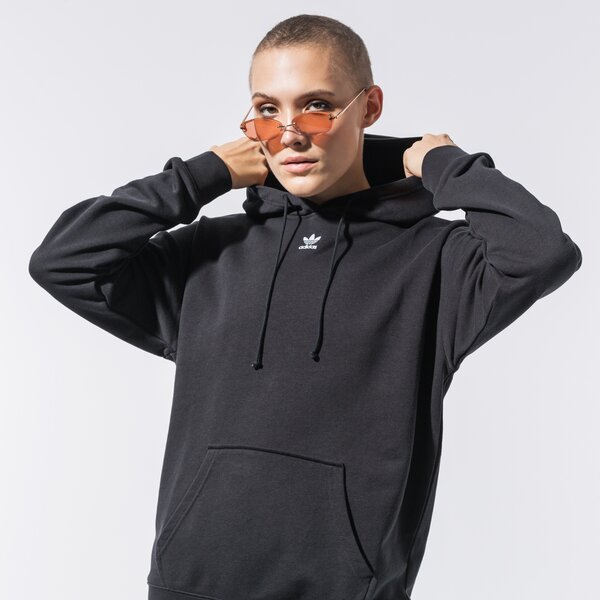 Дамски суичър ADIDAS СУИТЧЪР С КАЧУЛКА TREFOIL ESSENTIALS HOODIE gd4291 цвят черен