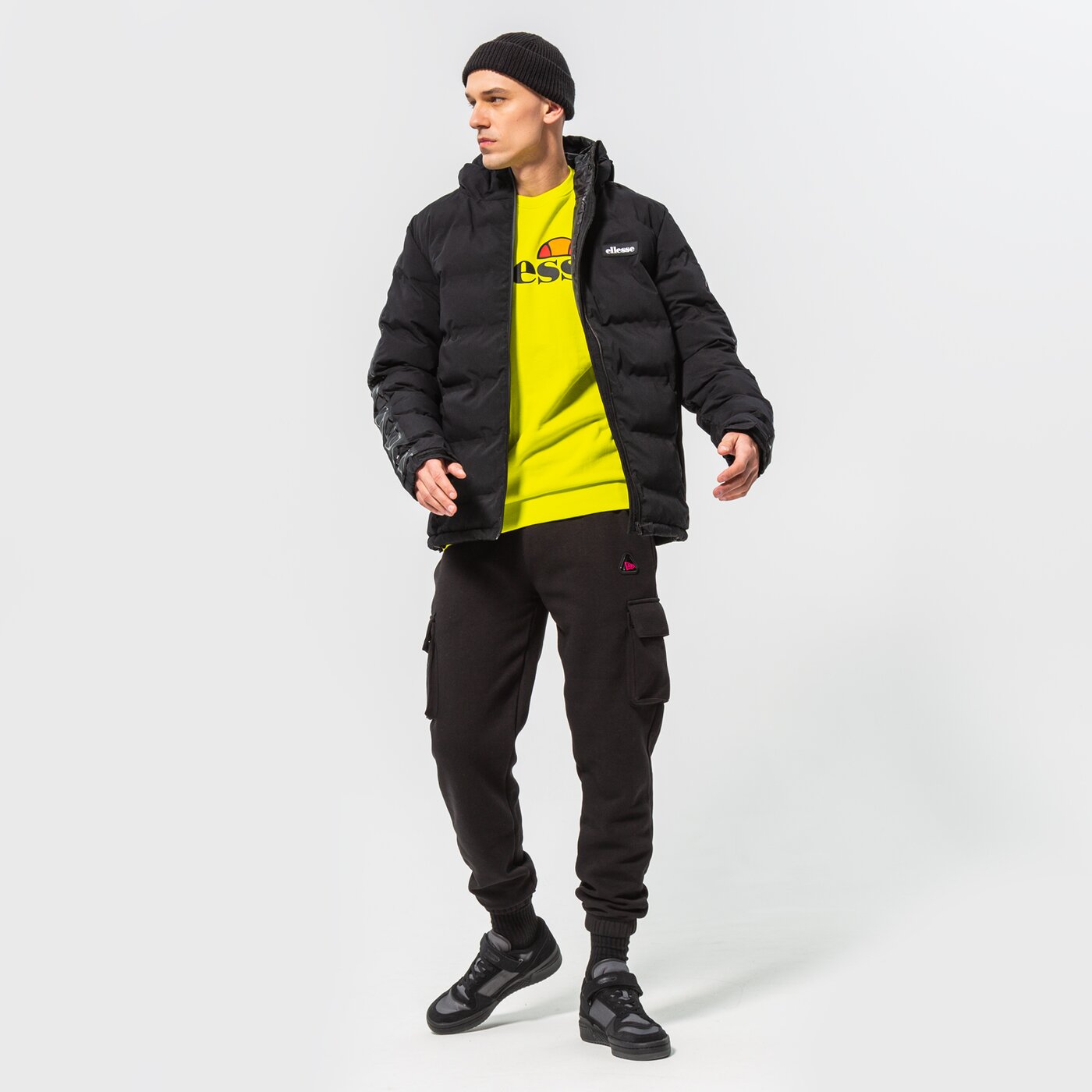 Мъжко зимно яке ELLESSE ЯКЕ ПУХЕН BREATHARO JACKET BLK shl13370011 цвят черен
