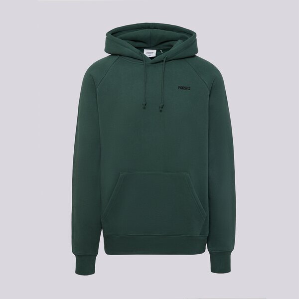 Мъжки суичър PROSTO СУИТЧЪР С КАЧУЛКА HOODIE SKIZZLE WASHED GREEN kl252mswe2182 цвят зелен
