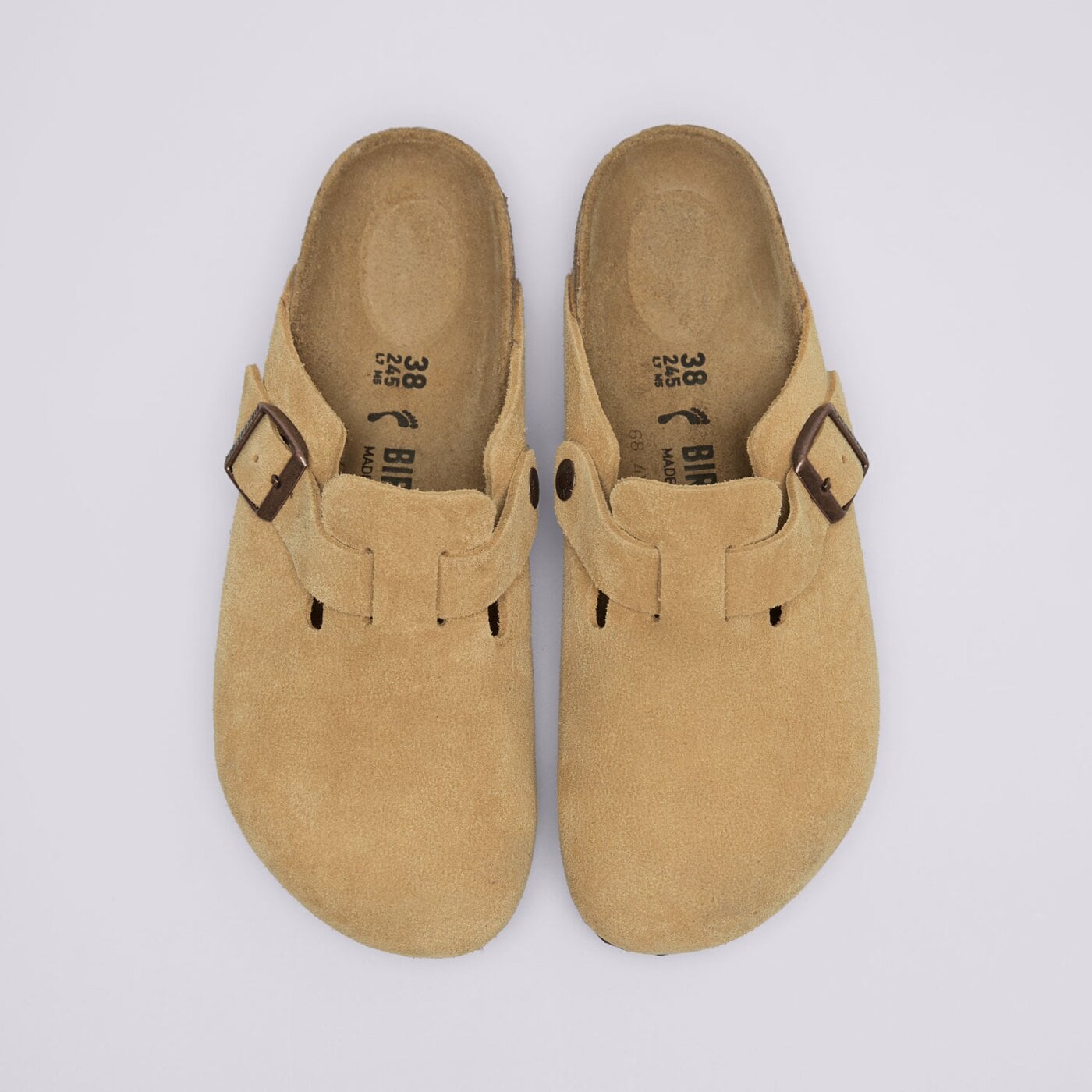 Дамски чехли и сандали BIRKENSTOCK BOSTON  1026164 цвят бежов