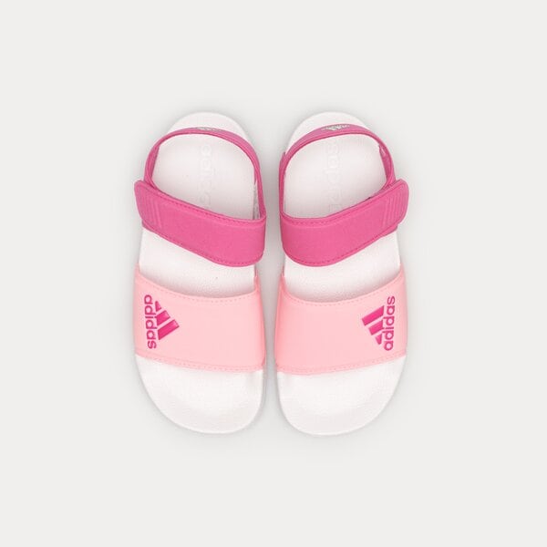 Детски чехли и сандали ADIDAS ADILETTE SANDAL K h06445 цвят розов