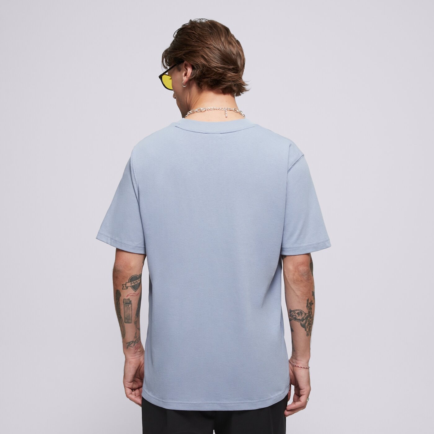 Мъжка тениска NEW BALANCE ТЕНИСКА ATHLETICS COTTON ТЕНИСКА mt41533dus цвят син