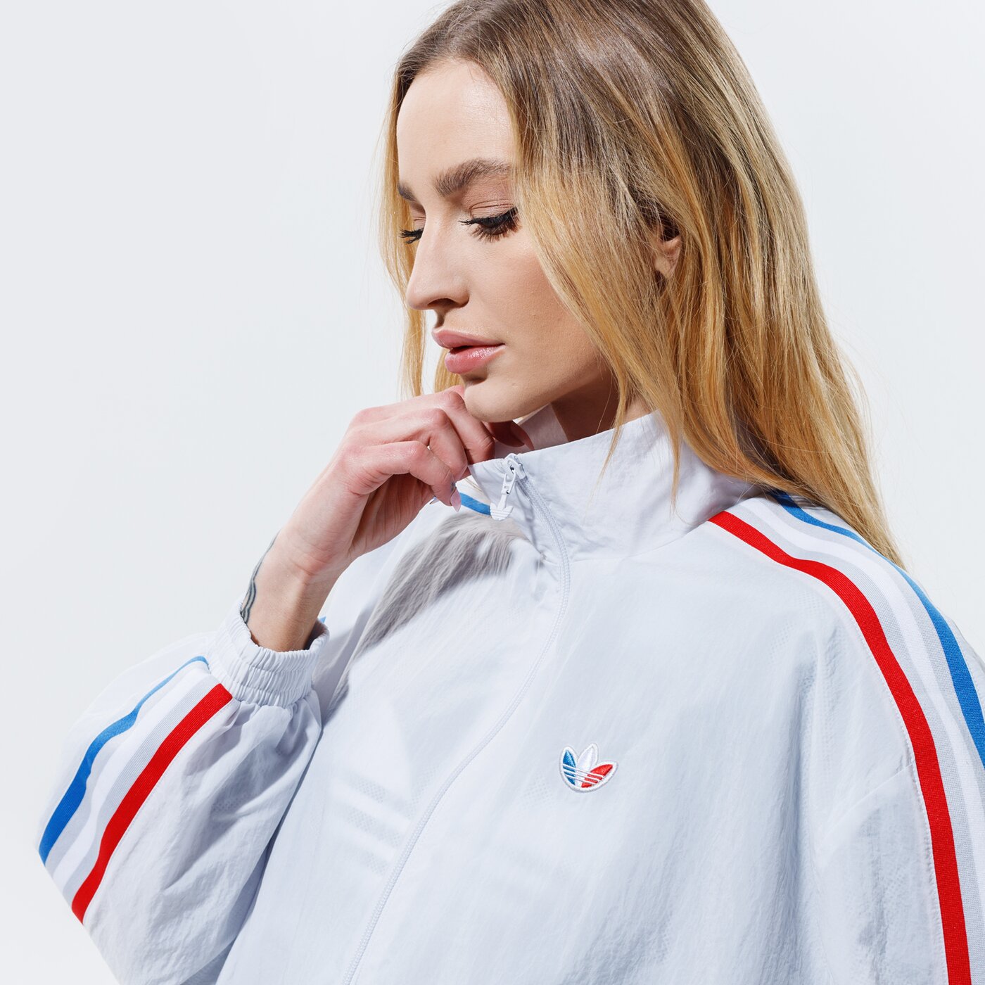 Дамско преходно яке ADIDAS ЯКЕ JAPONA TT gt8463 цвят бял