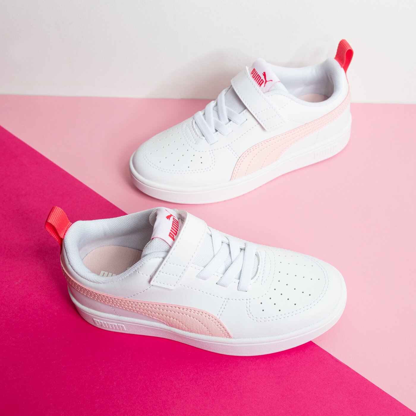 Детски маратонки PUMA RICKIE AC PS 38583606 цвят бял