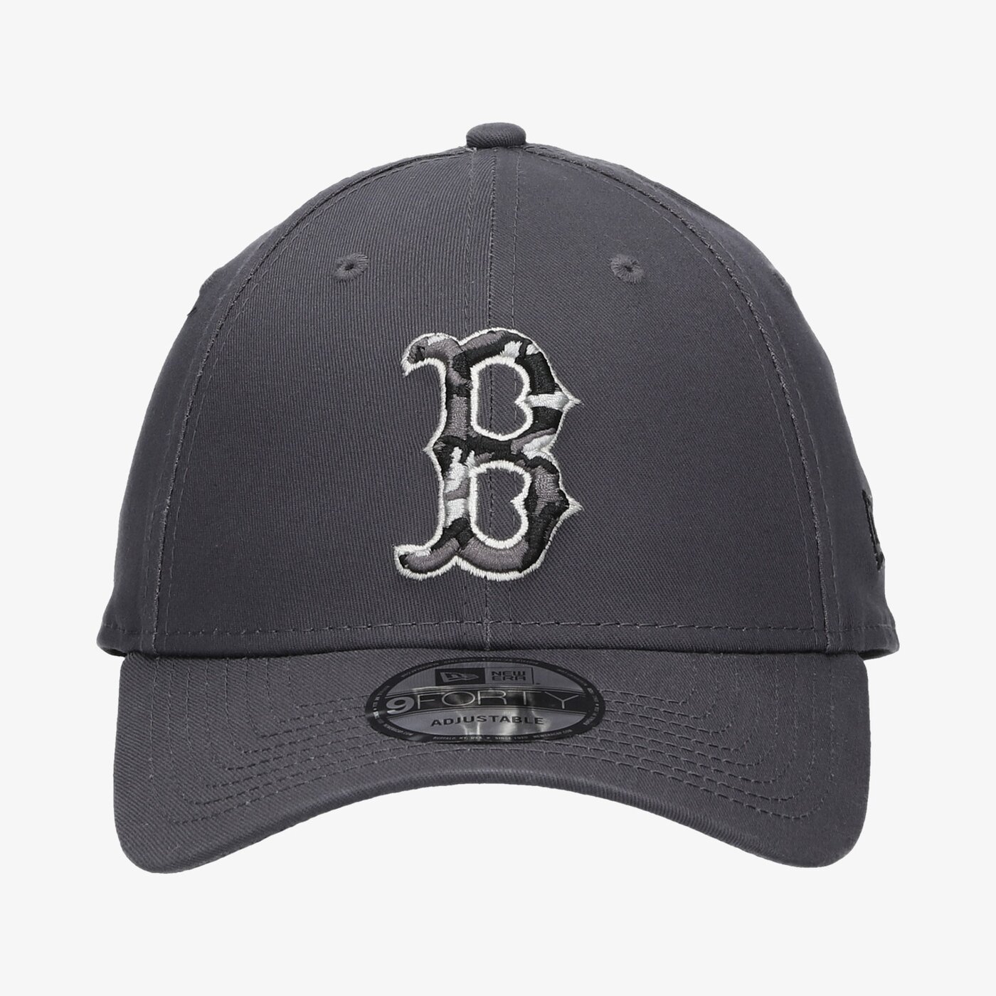 Дамска шапка с козирка NEW ERA ШАПКА INFILL 9FORTY BOSRED GRH 60137559 цвят сив