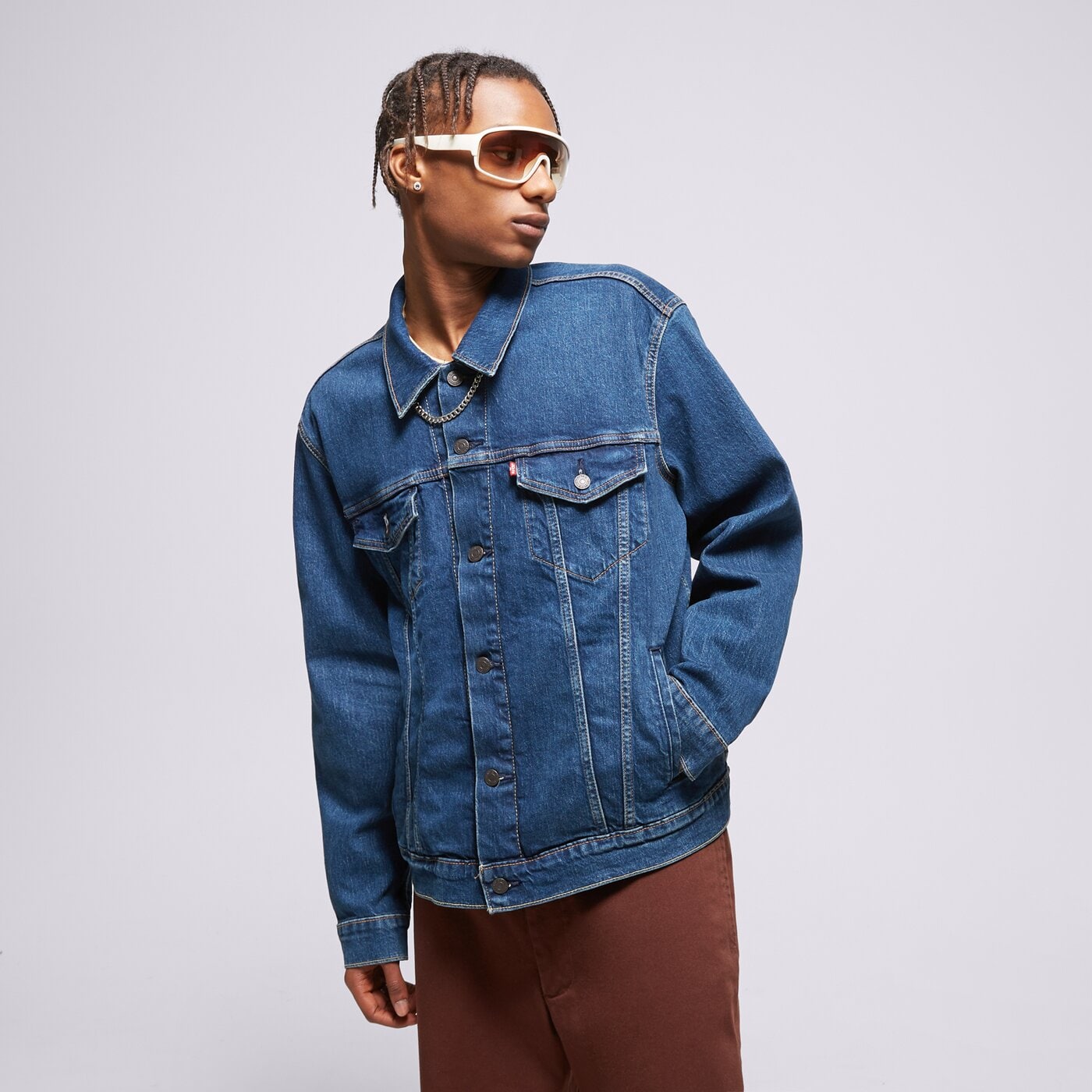 Мъжко преходно яке LEVI'S ЯКЕ THE TRUCKER JACKET 723340657 цвят син