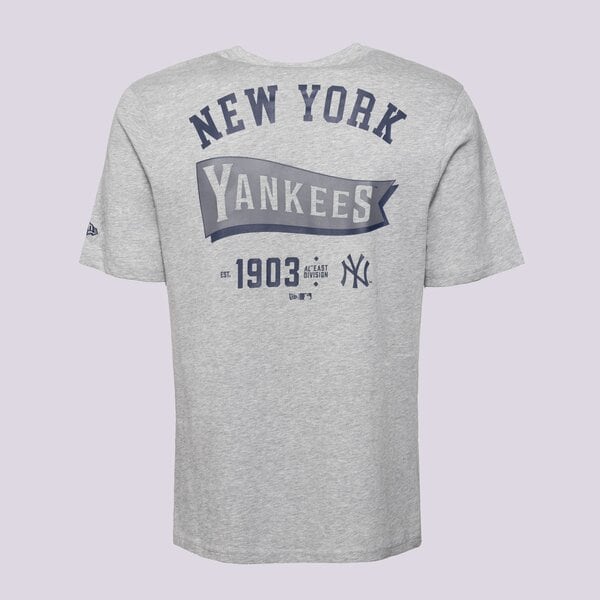 Мъжка тениска NEW ERA ТЕНИСКА MLB PENNANT NYY NEW YORK YANKEES 60596204 цвят сив