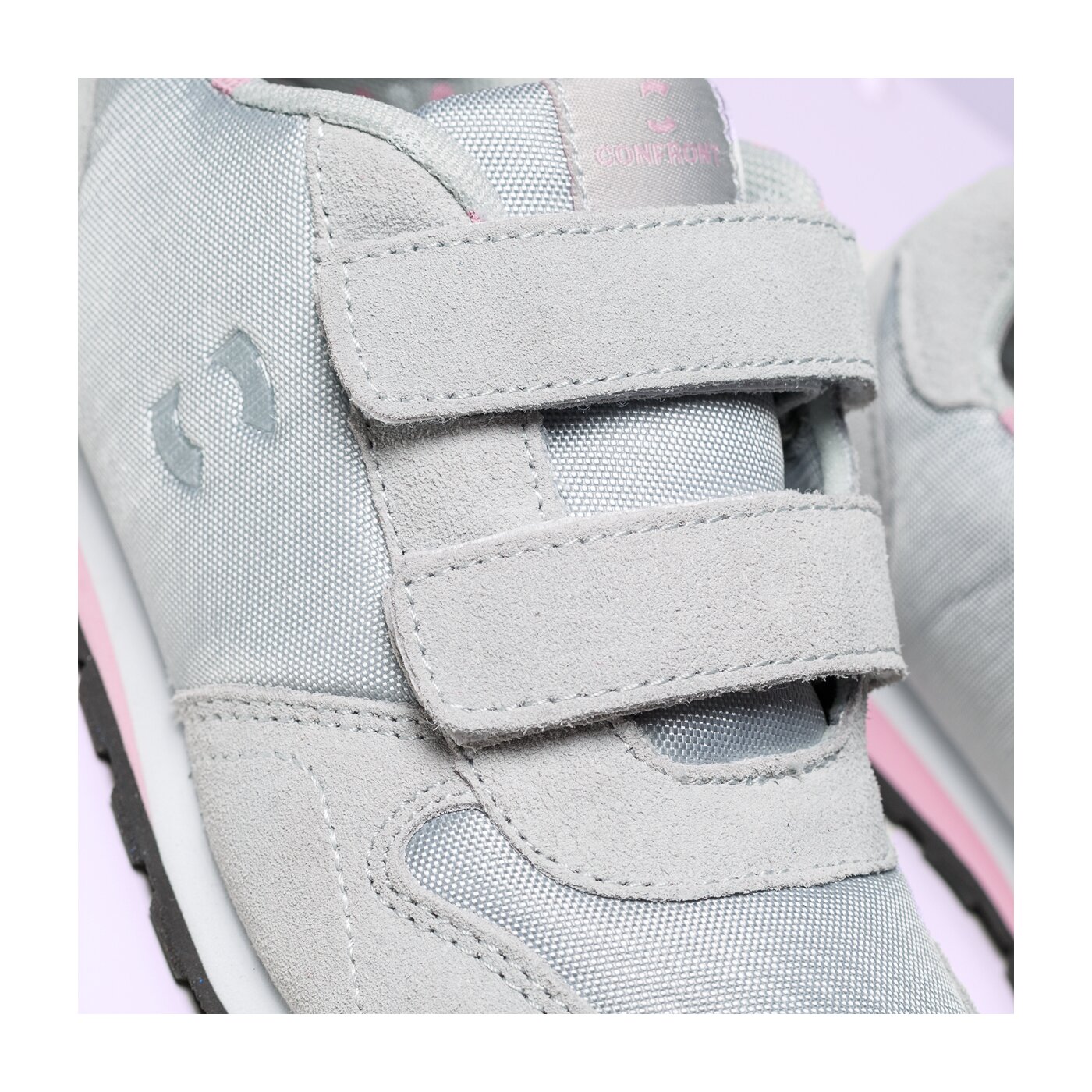 Детски маратонки CONFRONT RUNNING KIDS cfjkc117001 цвят сив