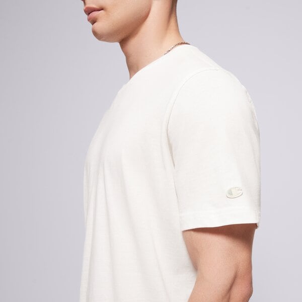 Мъжка тениска CHAMPION ТЕНИСКА SS TEE 220425 ww048 цвят бял