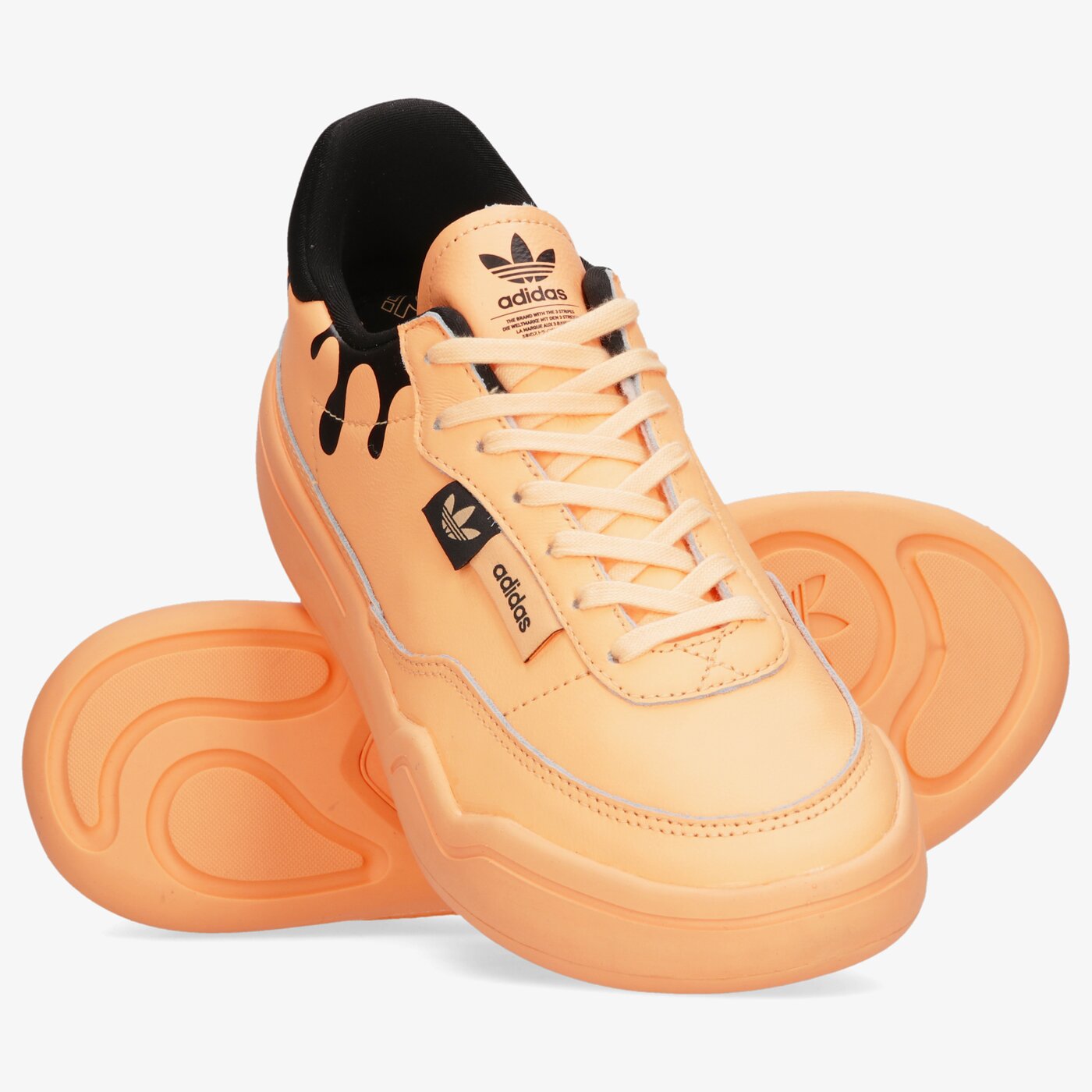 Дамски маратонки ADIDAS NEW HER COURT W gy3581 цвят оранжев