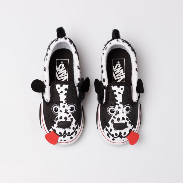 Детски маратонки VANS TD DOG SLIP-ON V vn0a4vjm6bt1 цвят бял
