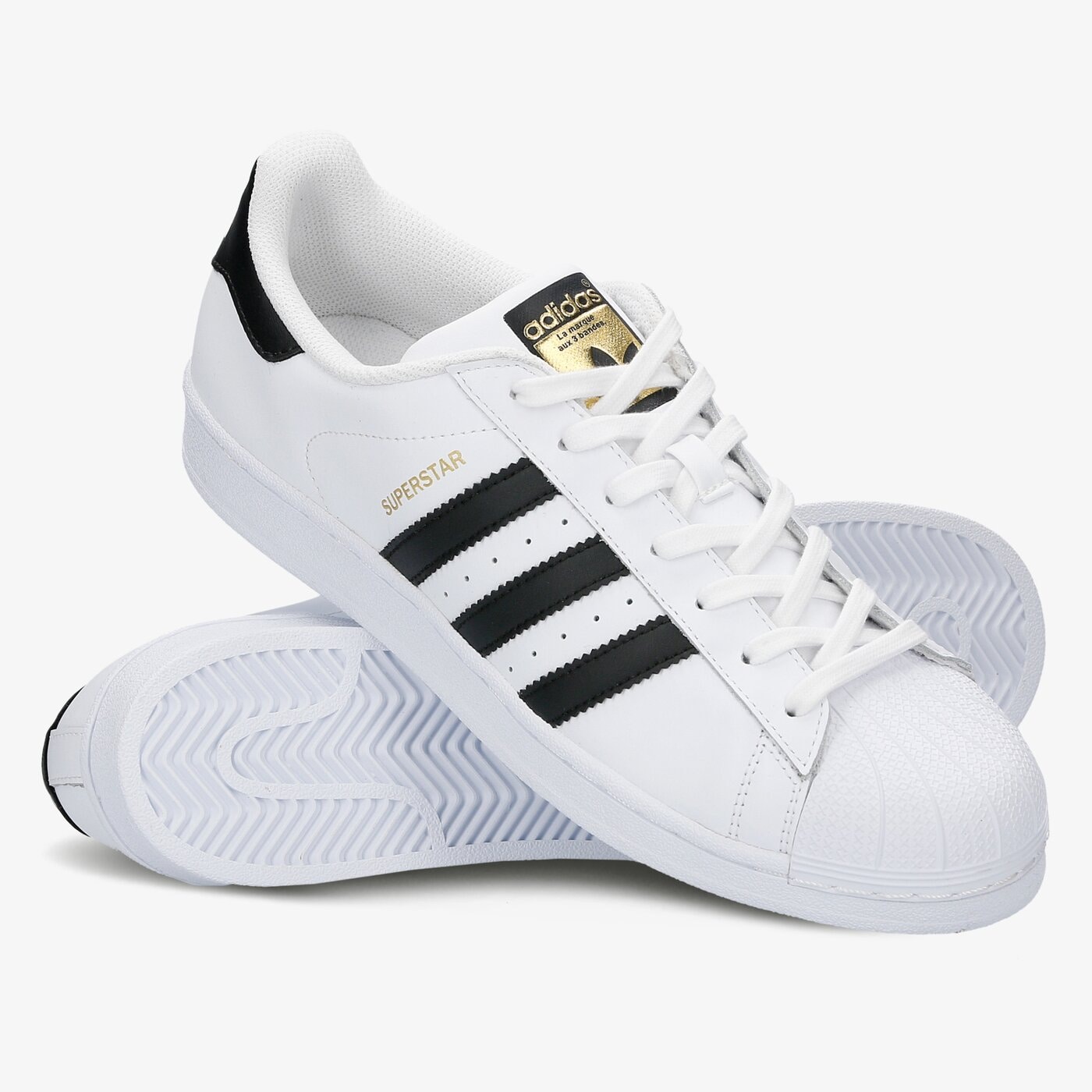 Мъжки маратонки ADIDAS SUPERSTAR  c77124 цвят бял