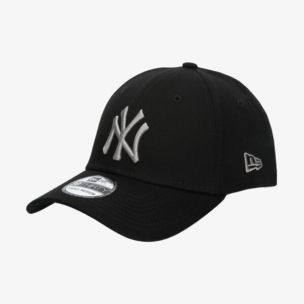 Мъжка шапка с козирка NEW ERA ШАПКА ESSENTIAL 39THIRTY NYY BLK/GREY NEW YORK YANKE 12285503 цвят черен