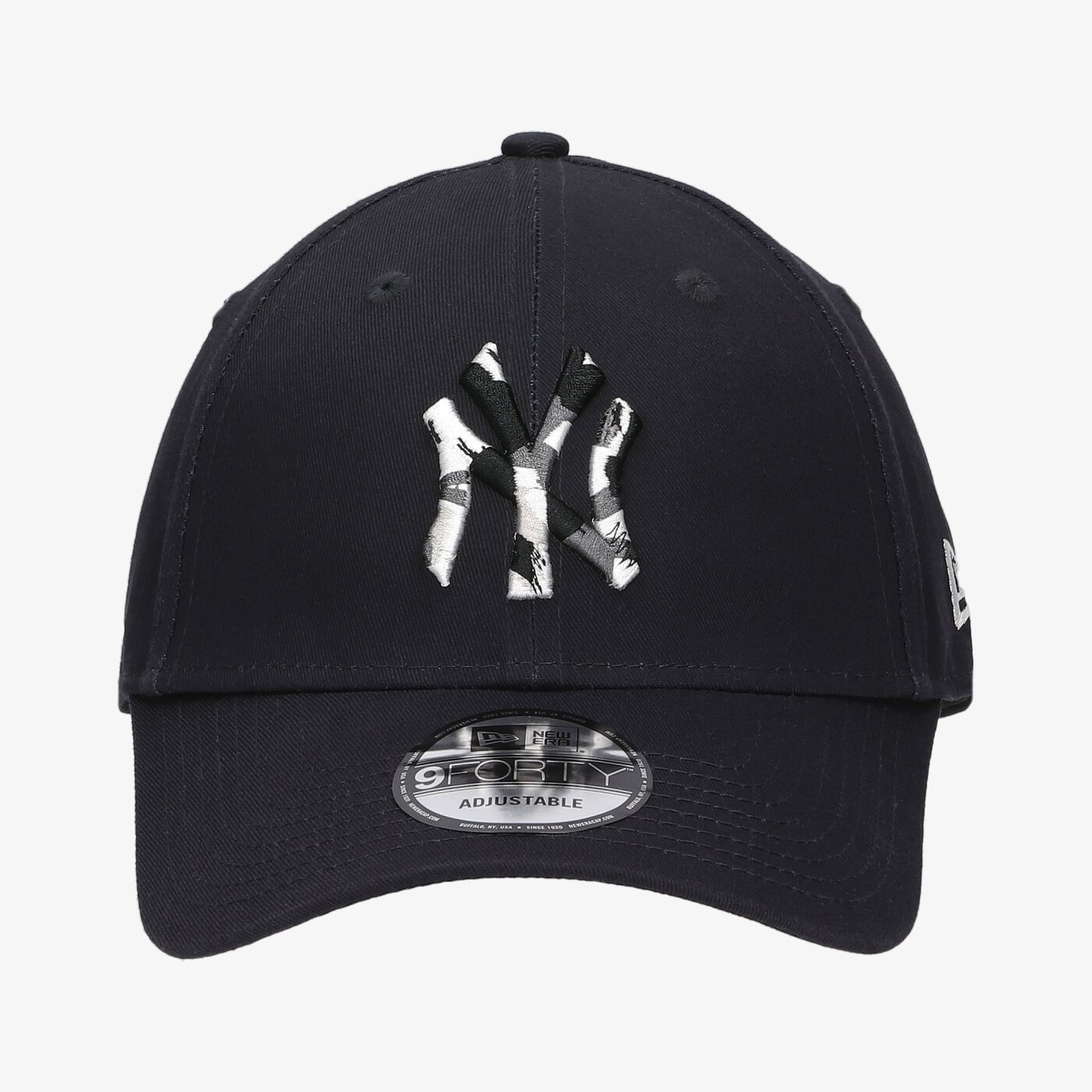 Мъжка шапка с козирка NEW ERA ШАПКА CAMO INFILL 9FORTY NYY NVY NEW YORK YANKEES NV 60141721 цвят тъмносин