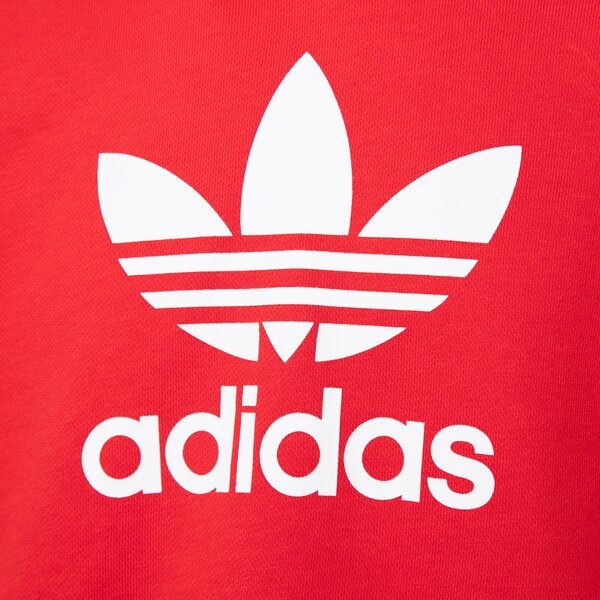 Детски суичър ADIDAS СУИТЧЪР С КАЧУЛКА CROPPED HOODIE GIRL ic3097 цвят червен