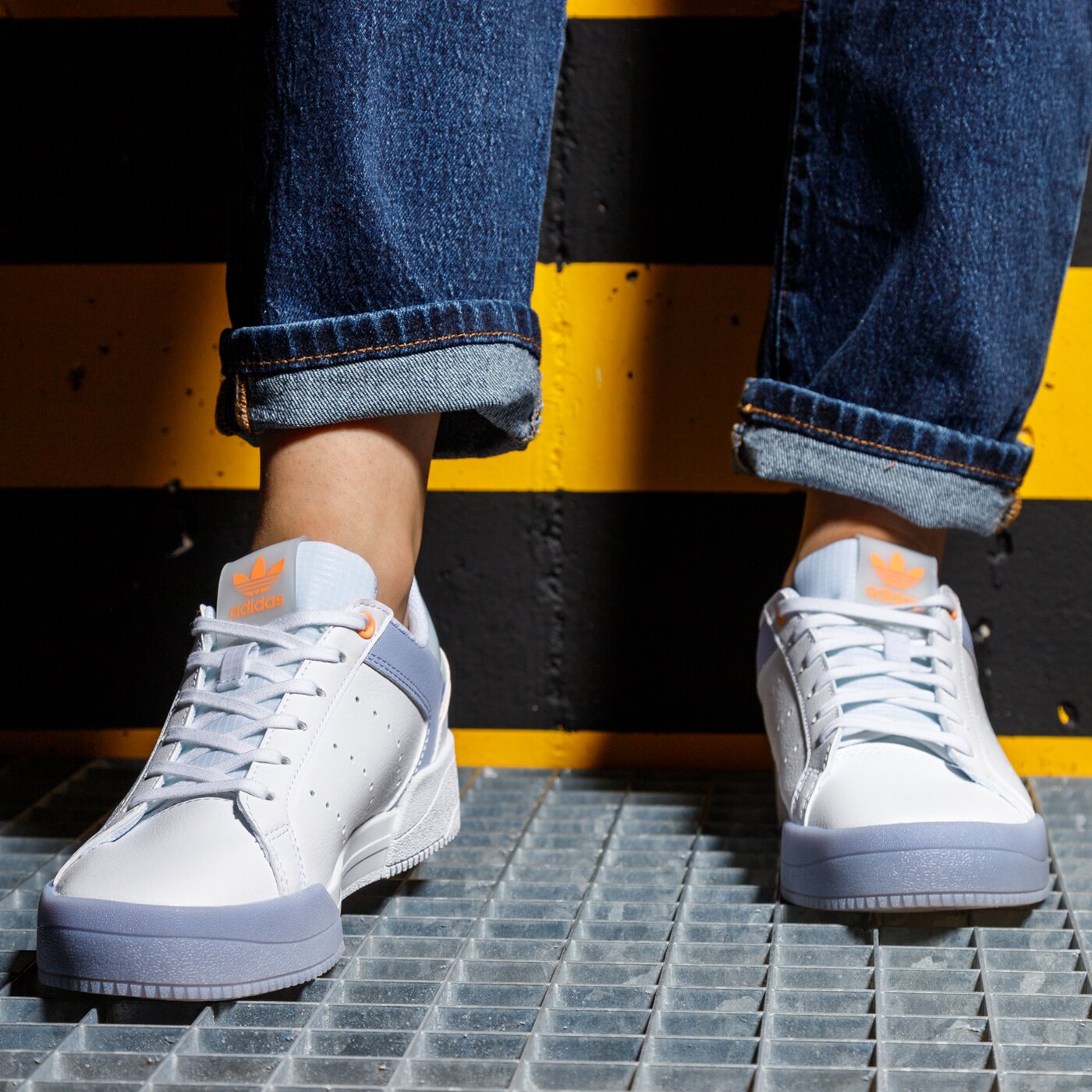 Детски маратонки ADIDAS COURT TOURINO J h00771 цвят бял