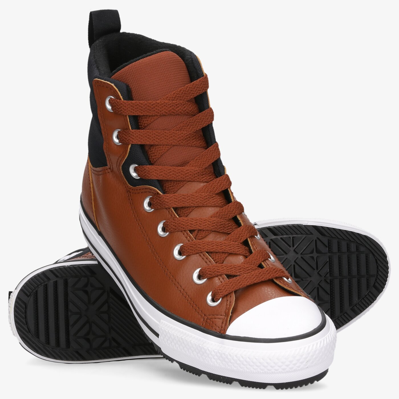 Мъжки маратонки CONVERSE CHUCK TAYLOR ALL STAR BERKSHIRE BOOT 171449c цвят кафяв