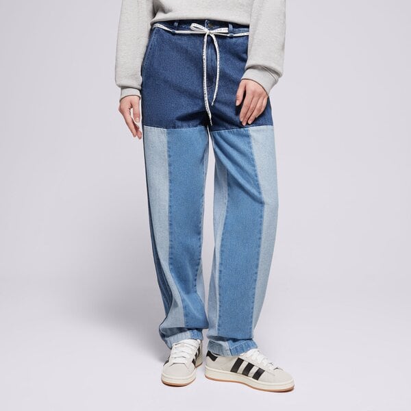 Дамски панталони ADIDAS ПАНТАЛОНИ KSENIA PW JEANS iw5663 цвят син