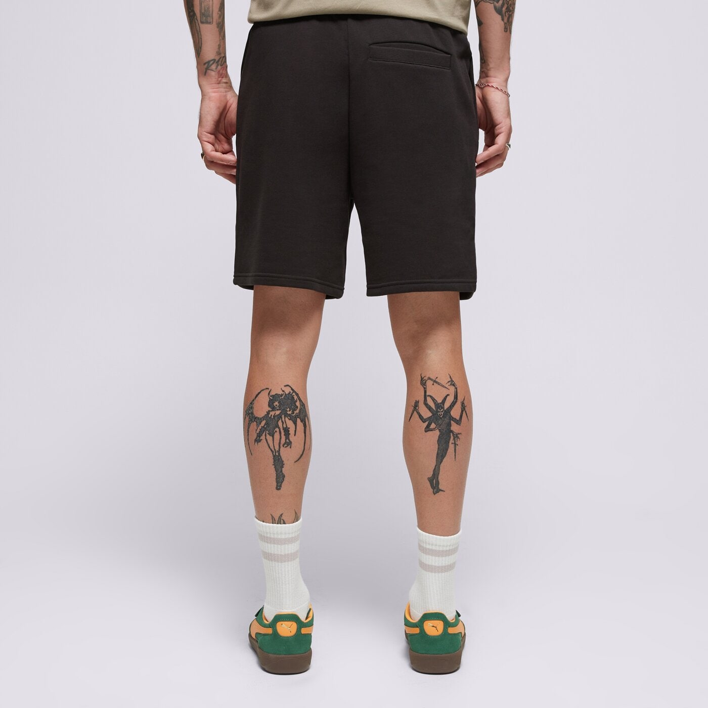 Мъжки къси панталони PUMA ШОРТИ WARDROBE ESS RELAXED SHORTS 7" TR 629654 01 цвят черен